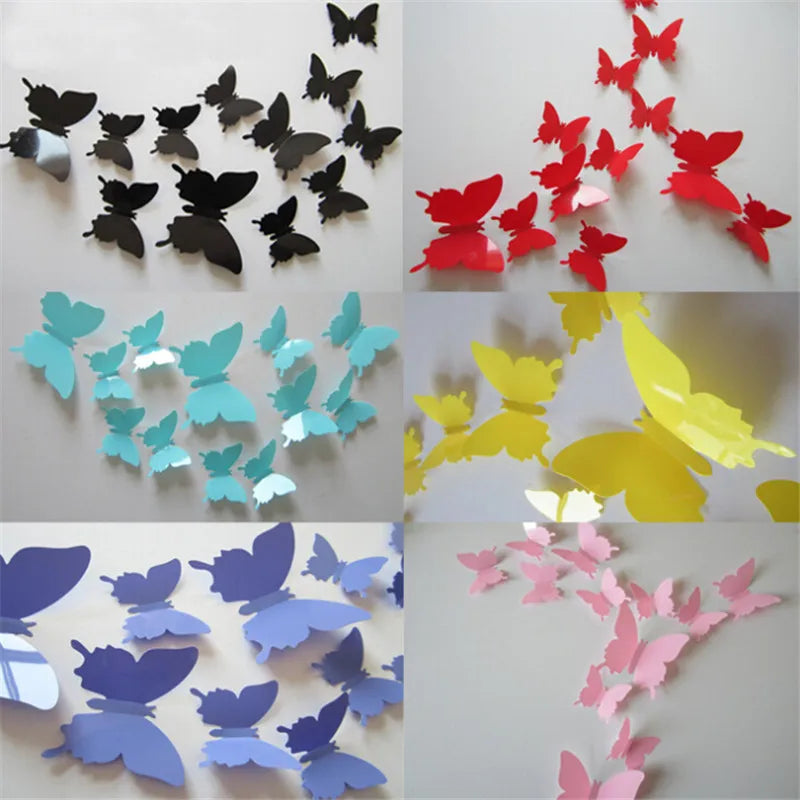 3D Butterfly Stickers