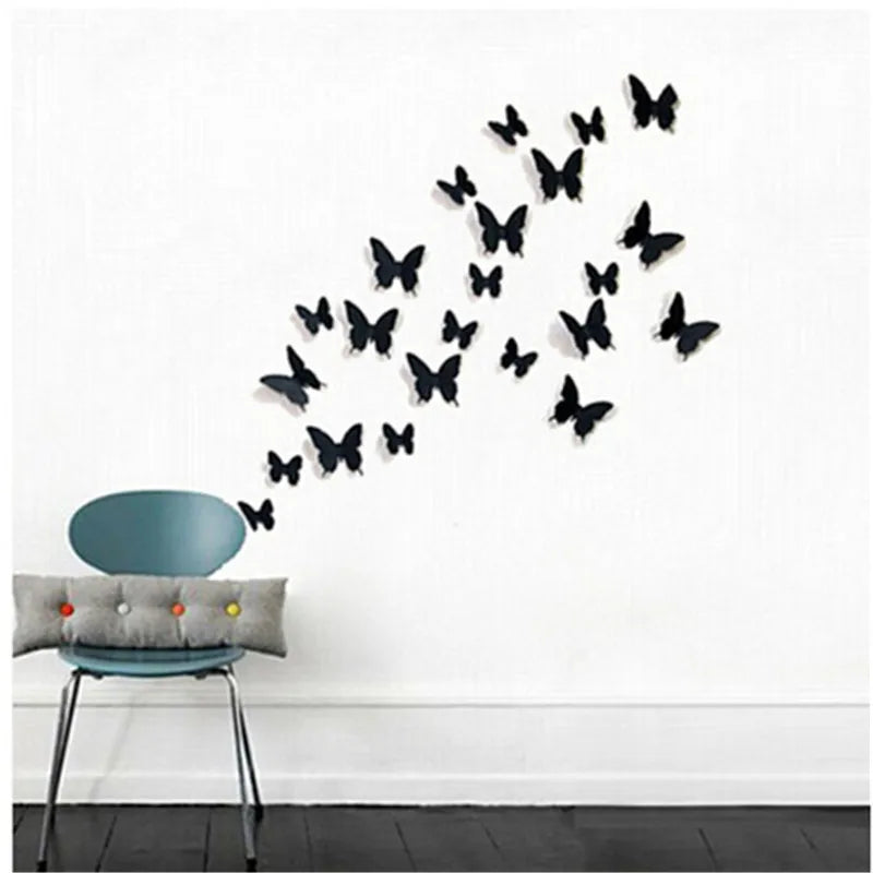 3D Butterfly Stickers