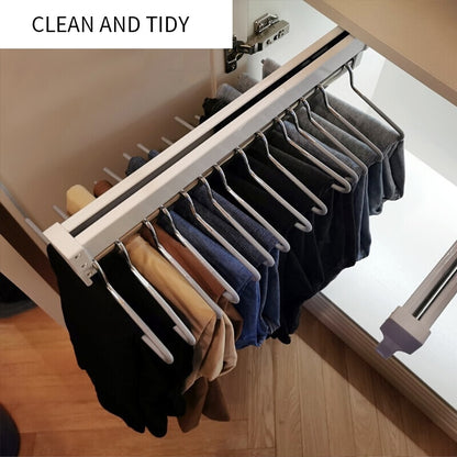 Adjustable Pull-Out Closet Rod